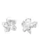 ELLI Ohrringe Frangipani Blte silber