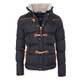 Geographical Norway 2L3 Amonai Herren Winterjacke Steppjacke Jacke D.Blau M