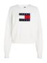 Blanc, Bleu, Rose Tommy Jeans Chandail de couple pour Femme image
