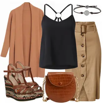 Outfit mit High Heel Aldo "Modisches Frühling Outfit"