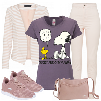 Outfit mit Beige Sneaker Kangaroos "diellza"