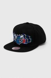 Kapa s šiltom Charlotte Hornets črna barva