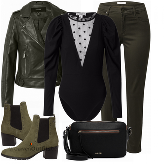 Outfit met blauw Brax "Herfstkleding"