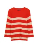 Rot schwarz gestreifte Pullover image
