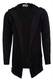 CARISMA Herren Strickjacke Herren Jacke mit Kapuze 7601, Black, M