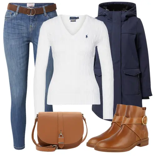 Cooles Herbst Outfit 