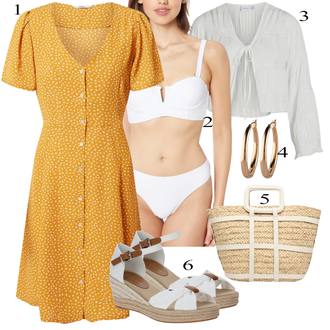 Summer outfits for chubby "Poletna oblačila"