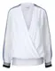 heine Bluse taubenblau / wei