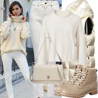 Tenues de Type d'Hiver "Look hivernal tendance"