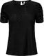 ONLY ONLSANDRA S/S PUFF TOP JRS Dames Top - Maat M