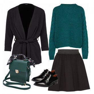 Winter Outfits mit Schwarz/Dunkelblau/Dunkelgrau Lederjacke/Blazerjacke/Blusenblazer/Boyfriend Blazer/Eleganter Blazer/Strick­blazer/Longblazer/Oversize Blazer/Kurzblazer/Sweatblazer/Lederjacke für Männer/Lederjacke Sisters Point "lajupeenhiver"