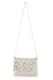 CHIC DIARY Strohtasche Umhängetasche Damen Retro Klein Stroh Crossbody Tasche mit Quaster Schultertasche Sommer Strandtasche