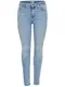 ONLY Damen Skinny Fit Jeans   Stone Washed Denim Stretch Hose   Mid Waist 5-Pocket Trousers ONLBLUSH, Farben:Blau, Größe:L / 32L, Z-Länge:L32