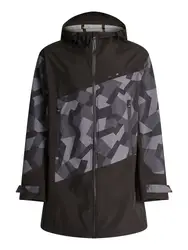 TOMMY HILFIGER Parka schwarz / grau