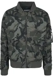 Urban Classics Jacke schwarz / oliv / dunkelgrün / khaki