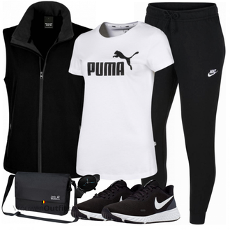 Outfit met blauw Sportschoen Nike "Sportkleding"