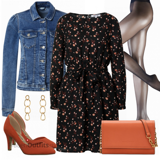 Outfit mit Rot High Heel Tamaris "Stylisches Outfit für den Frühling"