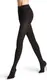 FALKE Family duurzaam katoen maillot dames zwart - Maat 48-50