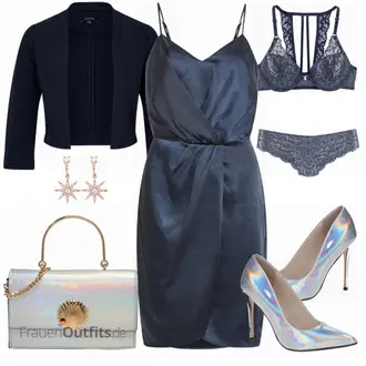 Party Outfits mit Kleid Große Größe Vila "Auffälliges Party Outfit"