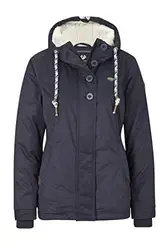 Ragwear Lynx Teddy Damen Frauen, Regular Fit,Navy(2028), M