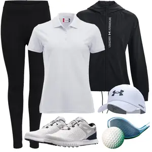 Gezellige golf outfit