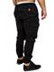 Cindeyar Herren Hose Cargo Chino Jeans Stretch Jogger Sporthose Slim-Fit Freizeithose, M, Schwarz