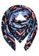 STREET ONE Tuch blau / navy / koralle / wei