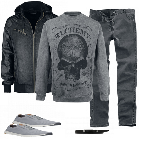 Grau Top Rock Creek kombinieren