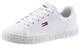Tommy Jeans Sneaker weiß / nachtblau / rot