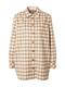 Louche Bluse ''''MERIAM-CHECK'''' beige / hellbraun