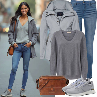 tenues avec Gris/Gris clair Chaussure à Lacets/Chaussure décontractée/Baskets d'été/Basket Basse/Chaussure de Skate/Basket Fine/Baskets toile Superga "Parfait pour le printemps"