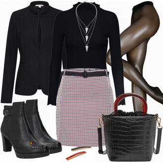 Winter Outfits met blauw ESPRIT "TAMARIS"
