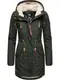Ragwear Zimní parka 'Elsie'  tmavě zelená