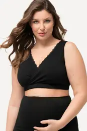 Bellieva kojc bustier, krajka, bezev, biobavlna