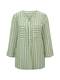TOM TAILOR Blouse  groen / wit