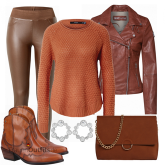 Outfit mit Braun Winterschuh Pikolinos "Alltagsoutfit"