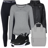 Blau Thermo Leggings Outfits für Damen image