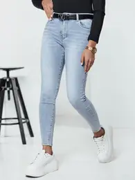 Spodnie damskie FITTYCHIC z push up'em jeansowe