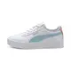 PUMA Carina L Jr Laufschuhe, White-Gulf Stream, 38.5 EU