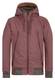 naketano Jacke ''''Old Boy'''' aubergine / rostrot / rostbraun / hellbraun