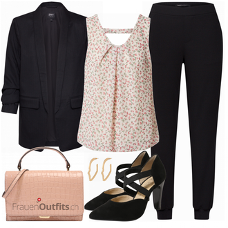 Outfit mit Schwarz High Heel Ara "Klassisches Outfit"