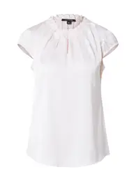 Bluza pastelno ljubičasta / bijela
