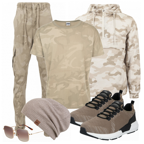 Grau Hose Urban Classics kombinieren