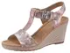 GABOR Sandalette mischfarben / rosa