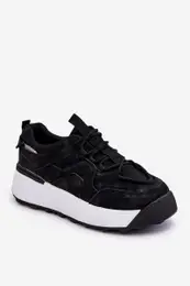 PS1 Dmsk sportovn boty na platform ern Dakari