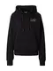 EA7 Emporio Armani Sweater majica 'VISIBILITY'  zlatna / crna