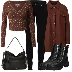 Cooles Herbst Outfit
