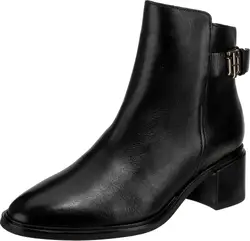 TOMMY HILFIGER Stiefelette gold / schwarz