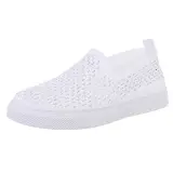 Weiße Sneakers mit Lochmuster image