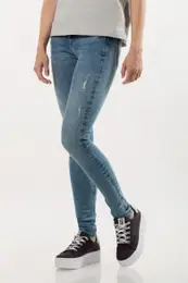Jeans - TOMMY HILFIGER MID RISE SKINNY NORA blue